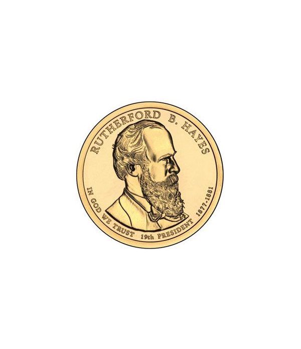 E.E.U.U. 1$ (2011) 19º Presidencial Rutherford B. Hayes (2cecas)
