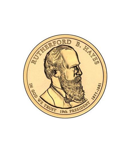 E.E.U.U. 1$ (2011) 19º Presidencial Rutherford B. Hayes (2cecas)