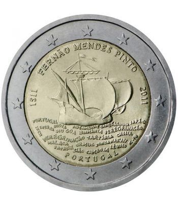 moneda conmemorativa 2 euros Portugal 2011.  - 2