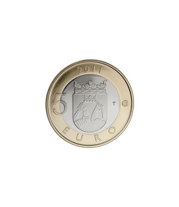 moneda Finlandia 5 Euros 2011 (6ª). Karelia.