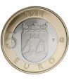 moneda Finlandia 5 Euros 2011 (6ª). Karelia.