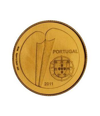 Monedas 2011 25º Aniv. España y Portugal en la U.E. Conjunta Oro