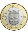 moneda Finlandia 5 Euros 2011 (7ª). Ostrobothnians.
