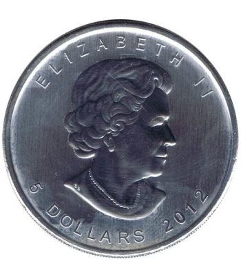 Moneda onza de plata 5$ Canada Puma 2012