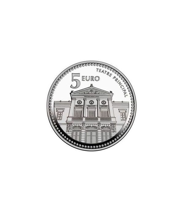 Moneda 2011 Capitales de provincia. Castellón. 5 euros. Plata.  - 2