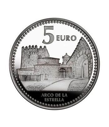 Moneda 2011 Capitales de provincia. Cáceres. 5 euros. Plata.