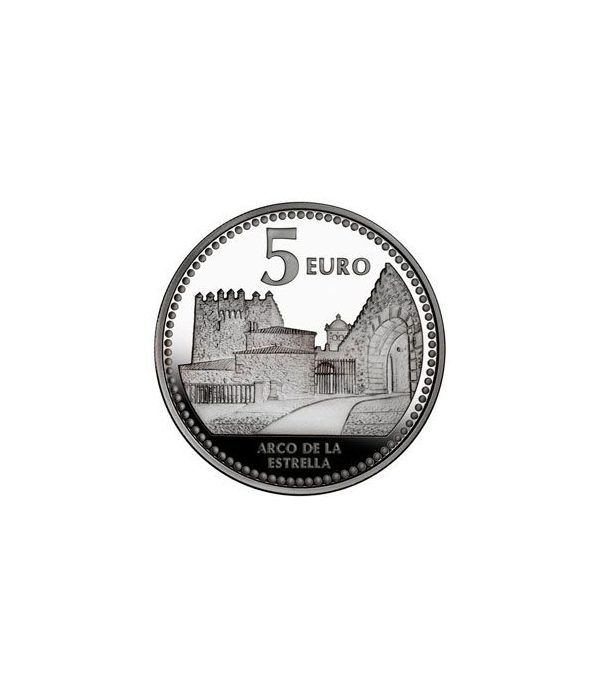 Moneda 2011 Capitales de provincia. Cáceres. 5 euros. Plata.  - 2