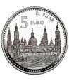 Moneda 2011 Capitales de provincia. Zaragoza. 5 euros. Plata