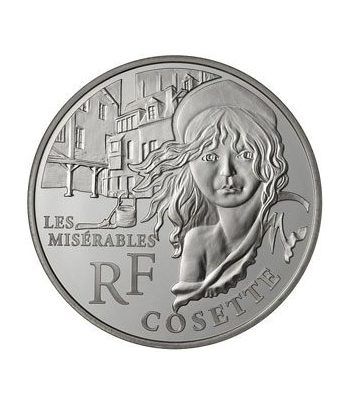 Francia 10 € 2011 Cosette (Los Miserabes).