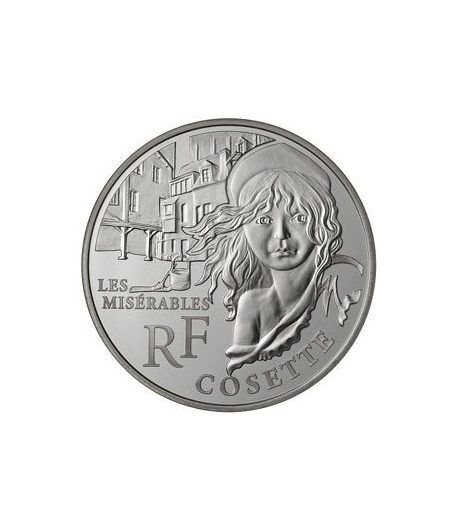 Francia 10 € 2011 Cosette (Los Miserabes).