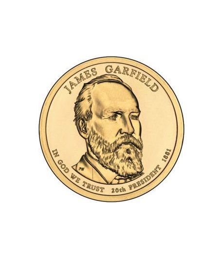 E.E.U.U. 1$ (2011) 20º Presidencial James A. Garfield (2cecas).