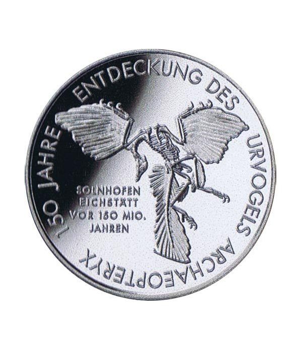 moneda Alemania 10 Euros 2011 A. Archaeopteryx.  - 4