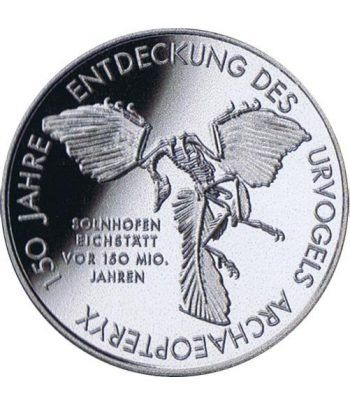 moneda Alemania 10 Euros 2011 A. Archaeopteryx.