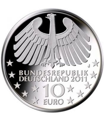 moneda Alemania 10 Euros 2011 J. Tunel Elba.