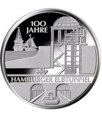 moneda Alemania 10 Euros 2011 J. Tunel Elba.