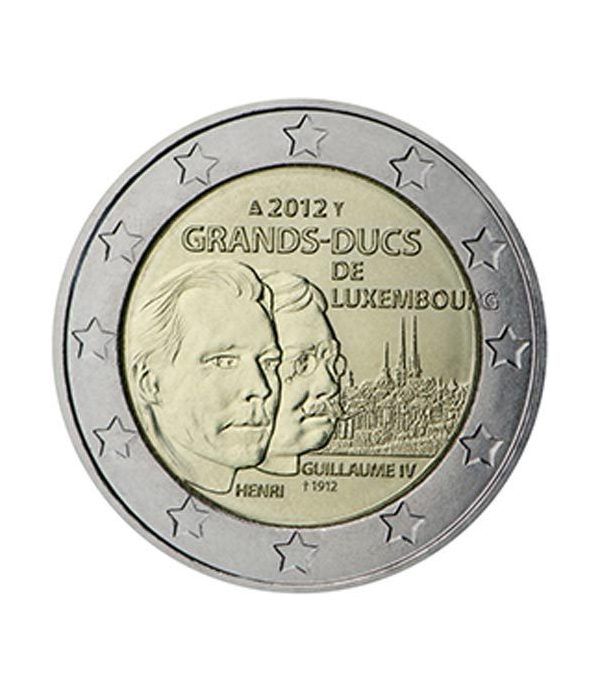 moneda conmemorativa 2 euros Luxemburgo 2012.  - 2
