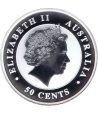 Moneda media onza de plata 1/2$ Australia koala 2012