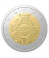 moneda Irlanda 2 euros 2012 "X ANIVERSARIO DEL EURO".