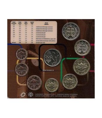 Cartera oficial euroset Eslovaquia 2012. Londres 2012.