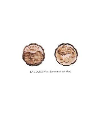 50 Pesetas. (1994) Madrid - (LA COLEGIATA - SANT. DEL MAR) SC  - 2