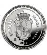 Moneda 2012 Capitales de provincia. Guadalajara. 5 euros. Plata.