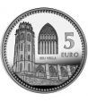 Moneda 2012 Capitales de provincia. Lleida. 5 euros. Plata.