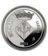 Moneda 2012 Capitales de provincia. Lleida. 5 euros. Plata.