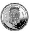 Moneda 2012 Capitales de provincia. Palencia. 5 euros. Plata.