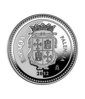 Moneda 2012 Capitales de provincia. Palencia. 5 euros. Plata.