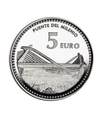 Moneda 2012 Capitales de provincia. Ourense. 5 euros. Plata.