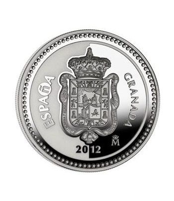 Moneda 2012 Capitales de provincia. Granada. 5 euros. Plata.