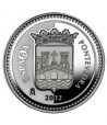 Moneda 2012 Capitales de provincia. Pontevedra. 5 euros. Plata.