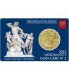 Cartera oficial euroset Vaticano 2012 (moneda 50cts.)