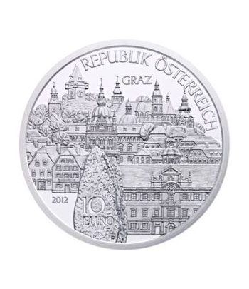 moneda Austria 10 Euros 2012 (Estado de Styria). Plata.