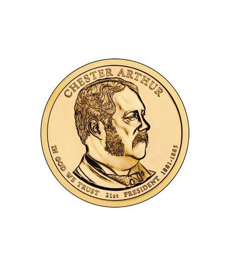 E.E.U.U. 1$ (2012) 21º Presidencial Chester Arthur (2cecas).