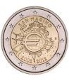 moneda San Marino 2 euros 2012 "X ANIVERSARIO DEL EURO".