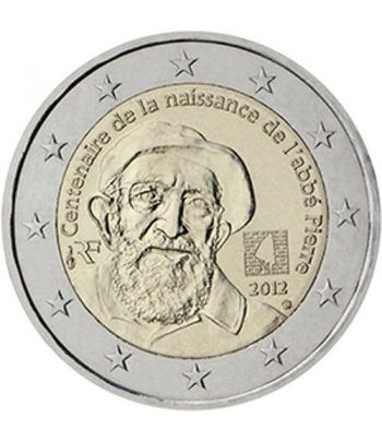 moneda conmemorativa 2 euros Francia 2012.
