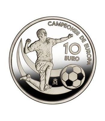Monedas 2012 Campeones de Europa. Completa. Oro y plata.