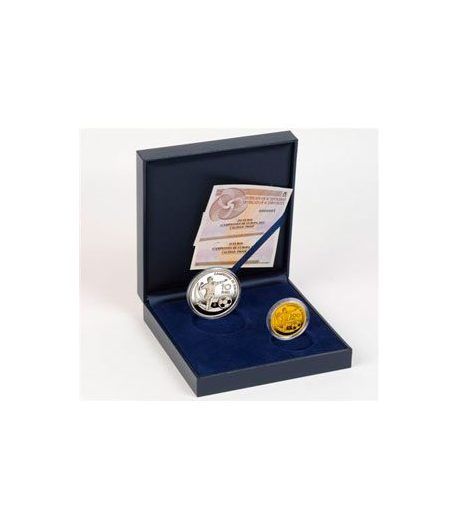 Monedas 2012 Campeones de Europa. Completa. Oro y plata.