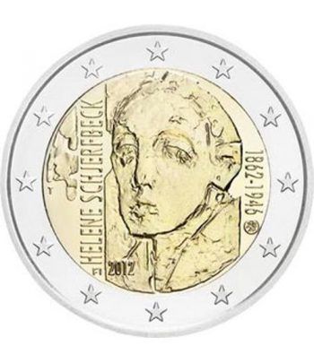 moneda 2 euros Finlandia 2012 Helene Schjerfbeck.