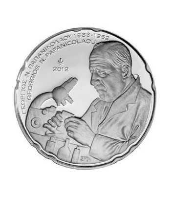 Euroset oficial de Grecia 2012 con 10€ Papanicolau