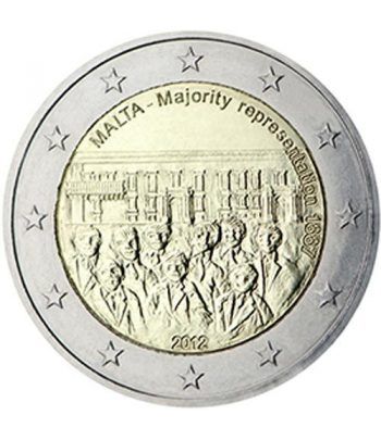 moneda conmemorativa 2 euros Malta 2012  - 2