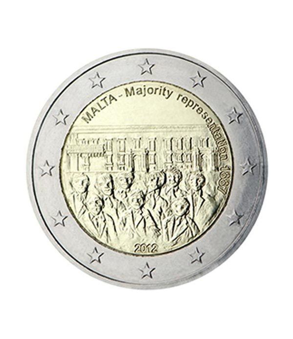 moneda conmemorativa 2 euros Malta 2012