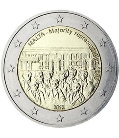 moneda conmemorativa 2 euros Malta 2012