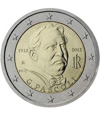 moneda conmemorativa 2 euros Italia 2012