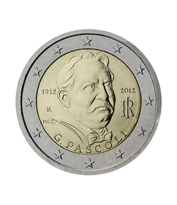 moneda conmemorativa 2 euros Italia 2012