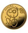 Moneda 2012 Pintores Españoles. Miró. 400 euros. Oro.