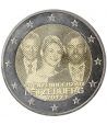 moneda conmemorativa 2 euros Luxemburgo 2012. Boda.