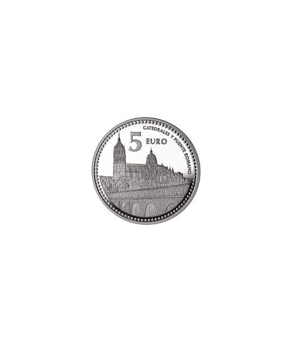 Moneda 2012 Capitales de provincia. Salamanca. 5 euros. Plata.  - 2