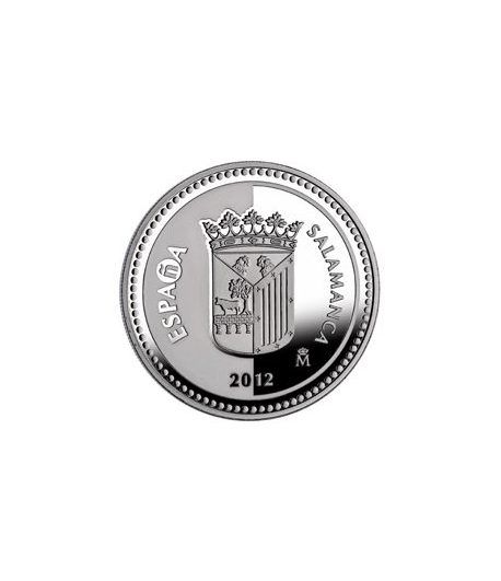 Moneda 2012 Capitales de provincia. Salamanca. 5 euros. Plata.